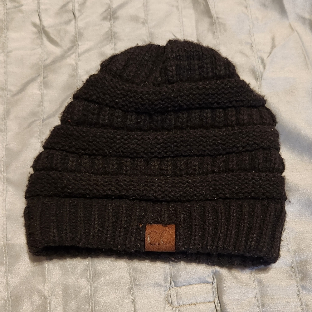 Black CC Beanie
